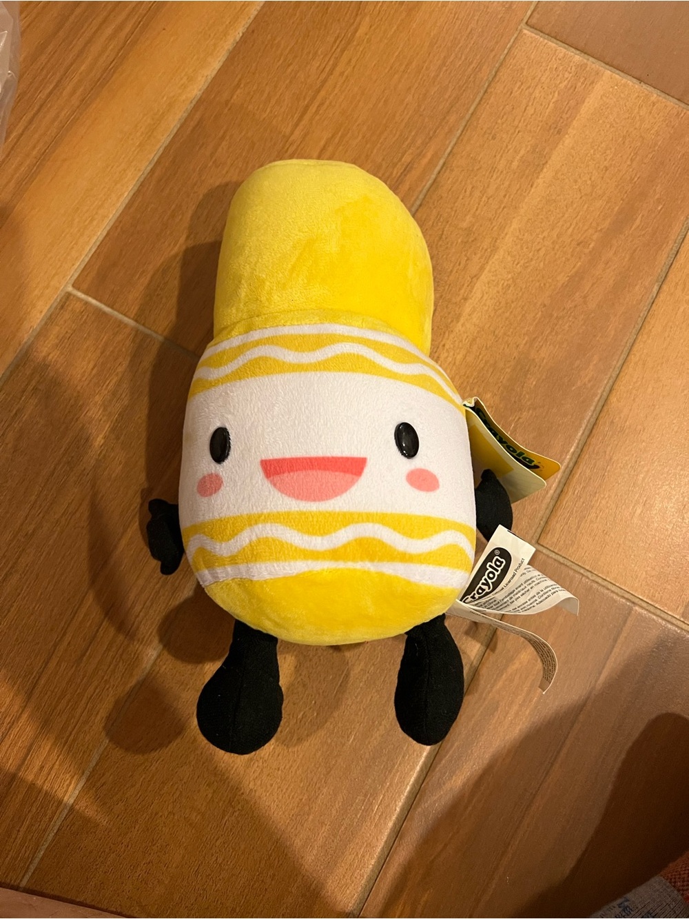 Crayola Plush Collection Yellow Marker Crayon Stuffed Plush Toy Plushies